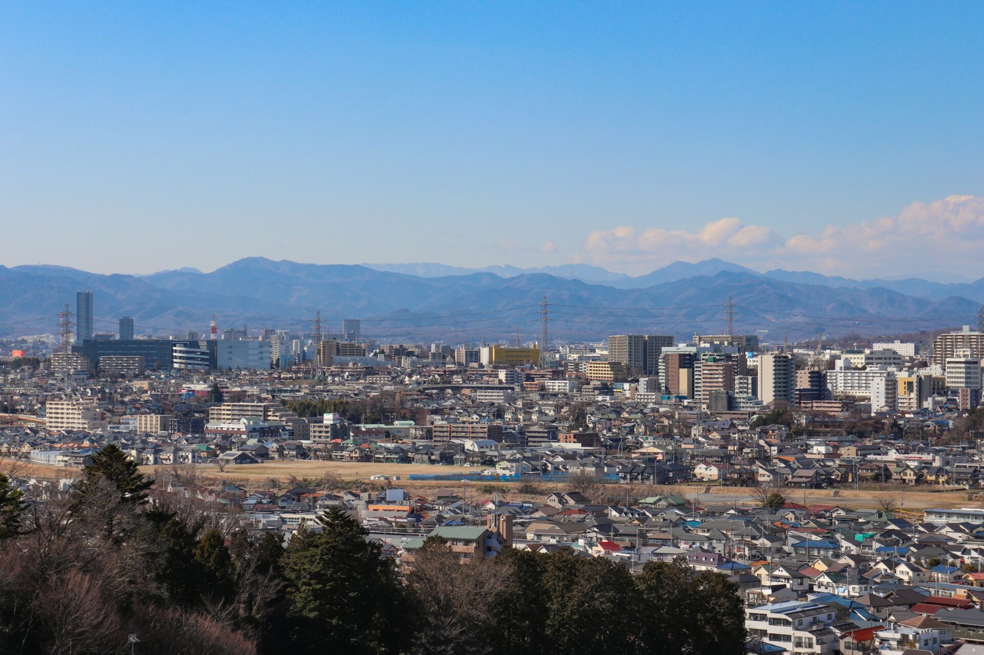 八王子市の街並み（東京都）